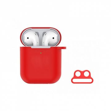 Husa Silicon AirPods Rosu, Devia*