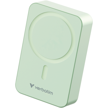 Acumulator Extern C'n'G Essential  20000mAh Incarcare Wireless MagSafe / PD 3.0 / QC 3.0 Verde