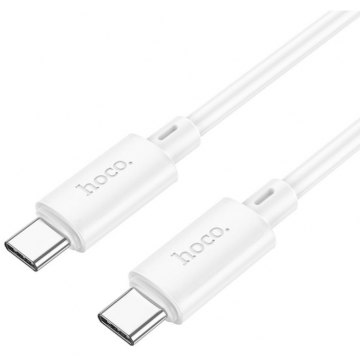 Cablu Date si Incarcare USB-C - USB-C  X88 60W 1m Alb
