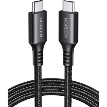 Cablu Date USB-C la USB-C  PowerDelivery Fast Charging  1m  Negru