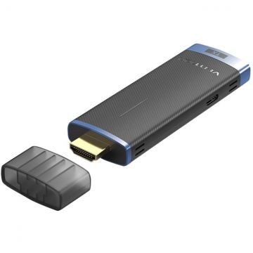 Cablu de date , Full HD 1080p la 60Hz, Frecventa 5 GHz, Raza maxima 50m, Alimentare USB-C, Negru / Albastru