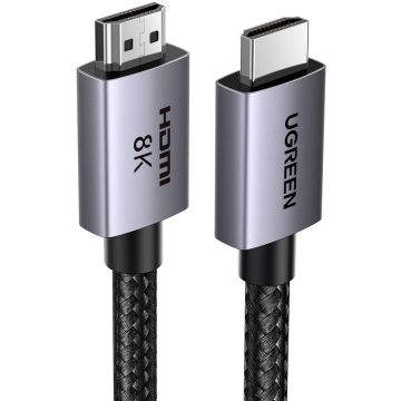 Cablu de date HD171, HDMI tata - HDMI tata, 8K, 60Hz, 1m, Gri