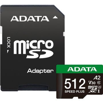 Card de Memorie 512GB microSDXC Clasa 10 + Adaptor SD