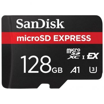 Card microSDXC Express 128GB 880/480 MB/s EX C10 U3 UHS-I
