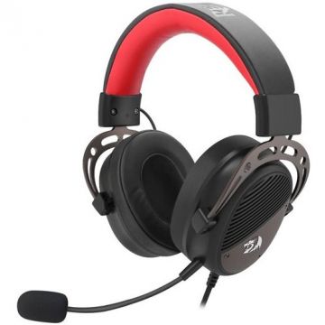 Casti Gaming Thoridal cu Fir Microfon Difuzoare 53mm Negru