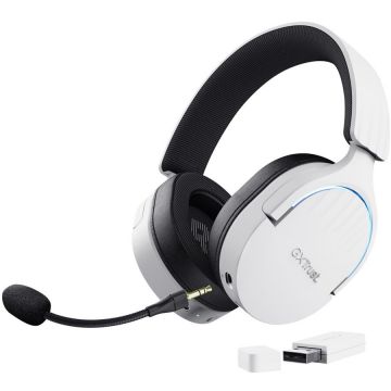 Casti GXT 491W FAYZO Gaming USB Type-C Bluetooth Alb