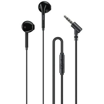 Casti PC-7, In-ear, Control pe fir, Jack 3.5mm, Lungime cablu 1.2m, Negru