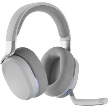 Casti Scape Light, headset white, Bluetooth, USB dongle