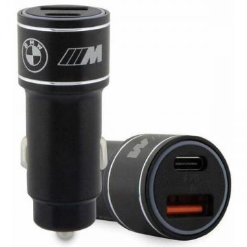 Incarcator BMCCMUSBCK, USB/USB-C, 20W, Negru