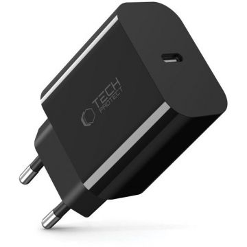 Incarcator NC20W, USB-C, 20W, Negru