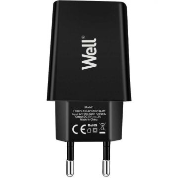 Incarcator Retea 1x USB-A Black