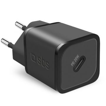 Incarcator TETRGAN1C20K, USB-C, 20W, Negru
