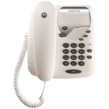 Telefon cu Fir CT1 Indicator LED Alb