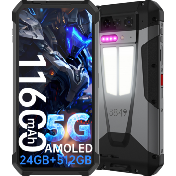 Telefon mobil 8849 Tank 4 512GB 12GB RAM Dual Sim 5G Black