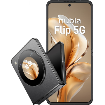 Telefon mobil Flip 256GB 8GB RAM Dual Sim 5G Cosmic Black