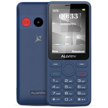 Telefon Mobil M30LUNA Dual SIM 2G Ecran TFT 2.8Inch Camera 1.3MP Dark Blue