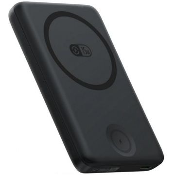 Baterie externa Baseus EnerFill FT11 Magnetic, 10000 mAh, 1x USB-C, 27 W, MagSafe, Black