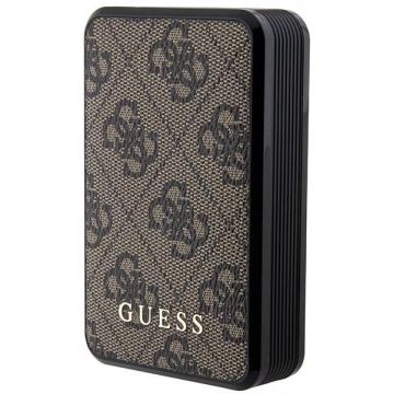 Baterie externa Guess 10000 mAh, 1x USB, 1x USB-C, 18 W, Brown