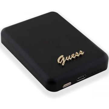 Baterie externa Guess 5000 mAh, 1x USB-C, 15 W, MagSafe, Black