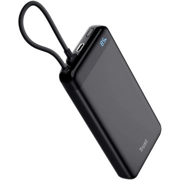Baterie externa Trust Fiera, 10000 mAh, 2x USB, Black