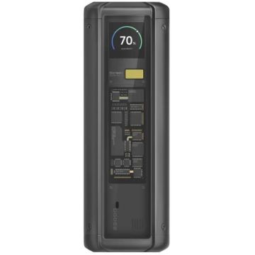 Baterie externa Xiaomi 212W HyperCharge, 25000 mAh, 1x USB, 1x USB-C, posibilitate incarcare laptop