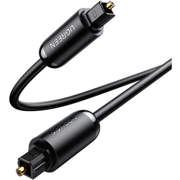 Cablu de date AV122 Toslink, tata S/PDIF la tata S/PDIF, 1m, Negru