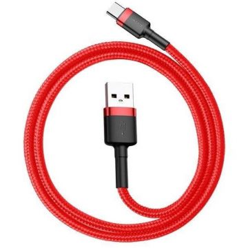 Cablu De Date Cafule USB-C La USB-C 3m Rosu