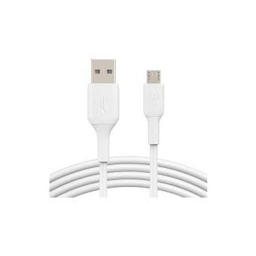 Cablu De Date\Incarcare Micro-USB to USB-A  PVC  1M Alb