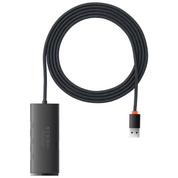 Cablu de date Lite Series, USB - 4x USB 3.0, 5Gbps, 2m, Negru