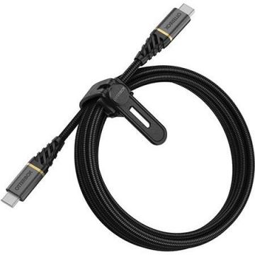Cablu de date Premium 2xUSB Type-C 2m Negru
