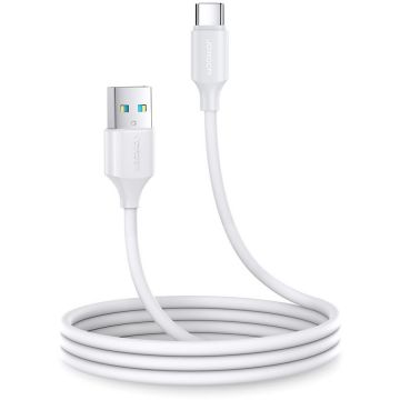 Cablu de date S-UC027A9, USB/USB Type-C, 3A, 1m, Alb