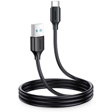 Cablu de date S-UC027A9, USB/USB Type-C, 3A, 1m, Negru