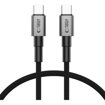 Cablu de date UltraBoost DNA, 2x USB-C, PD 60W, 3A, 50cm, Gri