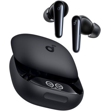 Casti Anker In-Ear, Soundcore Liberty 4 Pro, True Wireless, Noise Cancelling, Hi-Res, Black