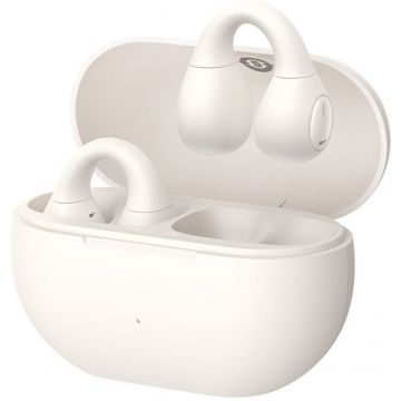 Casti Baseus In-Ear, Bass 15 Clip Bluetooth White