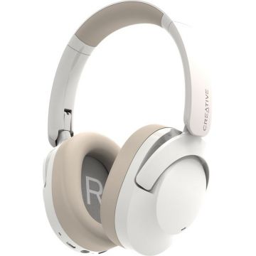 Casti Creative Over-Ear, Zen Hybrid 2, Bluetooth 5.2, ANC, White