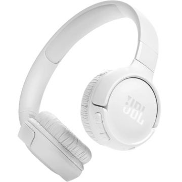 Casti JBL On-Ear, Tune 525BT White