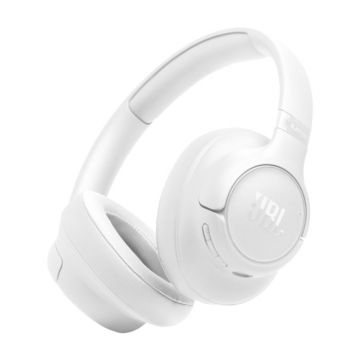 Casti JBL Tune 730BT , Alb , Wireless Over-Ear  Bluetooth 6.0, Driver 40mm, JBL Pure Bass, Autonomie 76h, Microfon Integrat, Pliabile