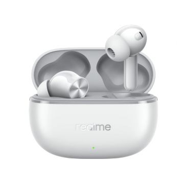 Casti Realme Buds T200 Lite In-Ear, Gri, True Wireless, Bluetooth 5.4, Reducere Zgomot, Autonomie pana la 48h
