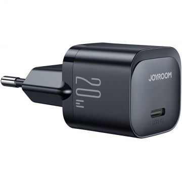 Incarcator Mini JR-TCF02, USB-C, Quick Charge, 20W, Negru