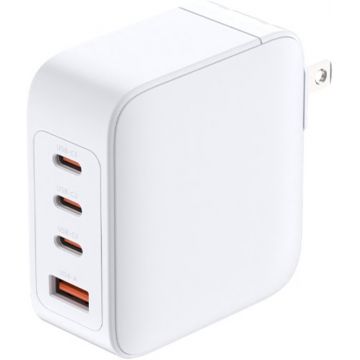 Incarcator retea D-Link DCF-141, 3x USB-C, 1x USB, Quick Charge 140 W, GaN, White