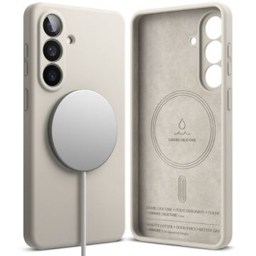 Ringke Protectie pentru spate MagSafe Cream pentru Galaxy S26