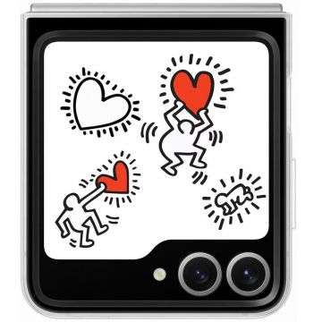 Samsung Capac protectie spate FlipSuit White pentru Galaxy Z Flip 6