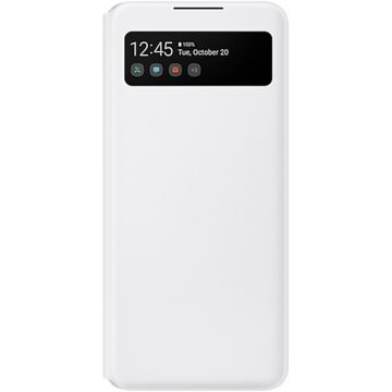 Samsung Protectie de tip Book Smart S View White pentru Galaxy A42 5G