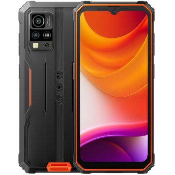 Smartphone Blackview Rugged BV4800 SE, 64GB, 4GB RAM, Dual SIM, 4G, Tri-Camera, Orange