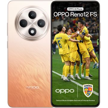 Smartphone Oppo Reno12 FS, 512GB, 8GB RAM, Dual SIM, 4G, 4-Camere, Amber Orange