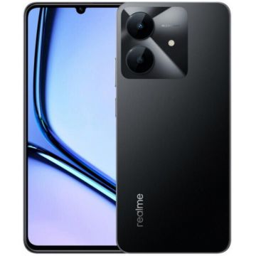 Smartphone Realme Note 60x, 64GB, 3GB, Dual SIM, 4G, Tri-Camera, Marble Black