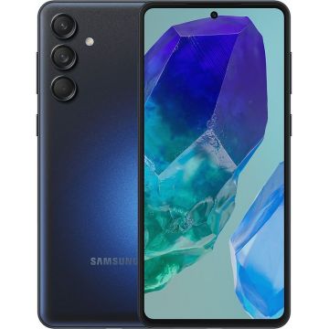 Smartphone Samsung Galaxy M55, Snapdragon 7 Gen.1, 128GB, 8GB RAM, Dual SIM, 5G, 4-Camere, Denim Black