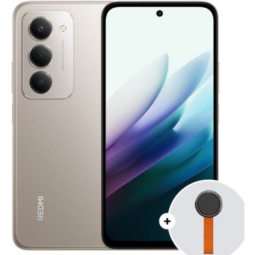 Smartphone Xiaomi Redmi 15, 256GB, 8GB RAM, Dual SIM, 4G, Tri-Camera, Titan Gray + Woven Strap Ring Stand