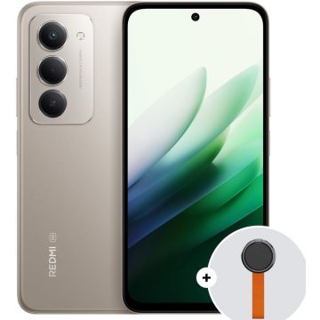 Smartphone Xiaomi Redmi 15, 256GB, 8GB RAM, Dual SIM, 5G, Tri-Camera, Titan Gray + Woven Strap Ring Stand